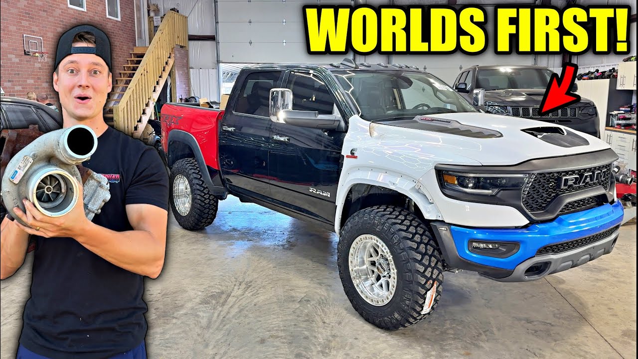 Мы построили первый в мире двигатель Cummins Swapped TRX!!!