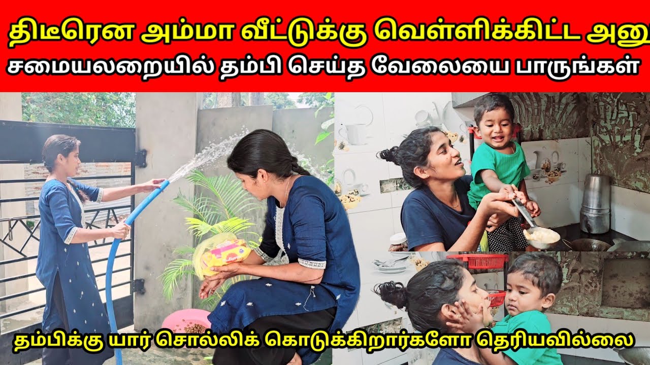 திடீரென அனு அம்மா வீட்டிற்கு வெழிகிட காரணம் என்ன முக்கியமான தேவைக்காக சென்ற அனு Jaffna vlog|angel 💙💙