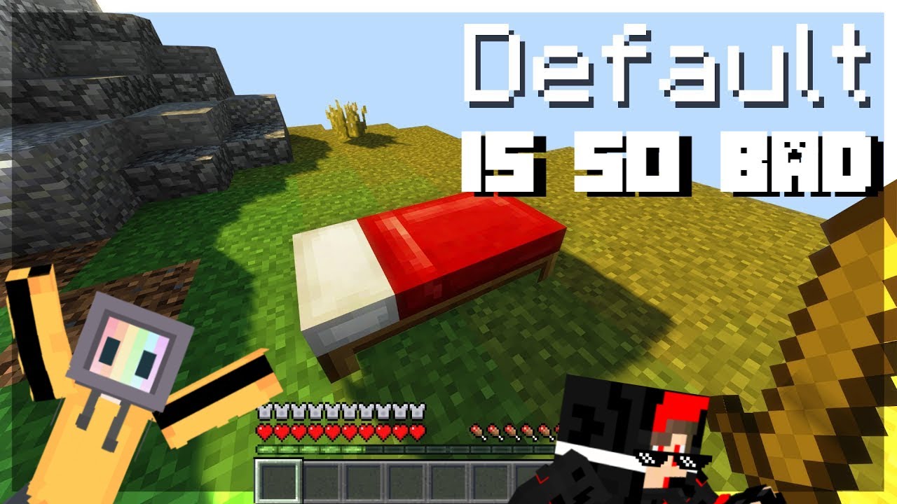 Default Bedwars is So Bad || Minecraft PE || AmritpalPlayz Gaming
