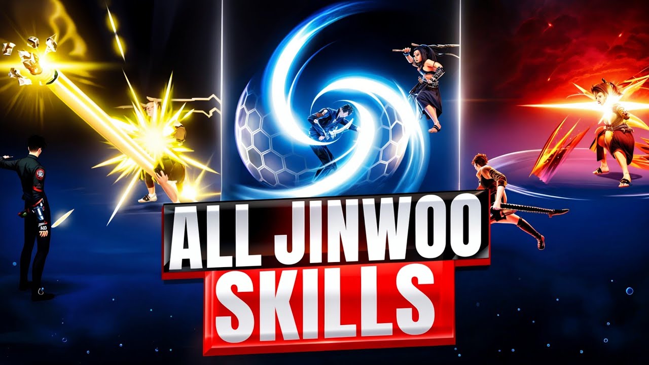Jinwoo's Unique Secret Weapon Techniques - Solo Leveling Arise