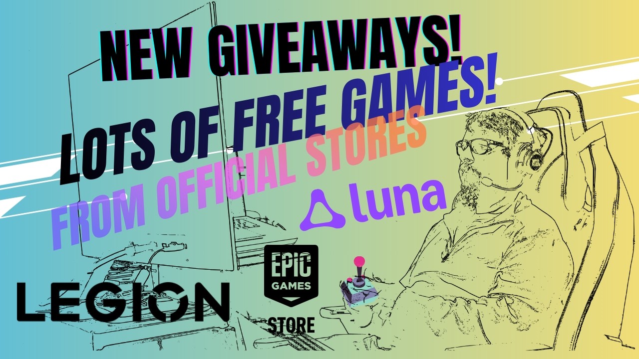 NEW GIVEAWAYS!  LOTS OF FREE VIDEO GAMES!