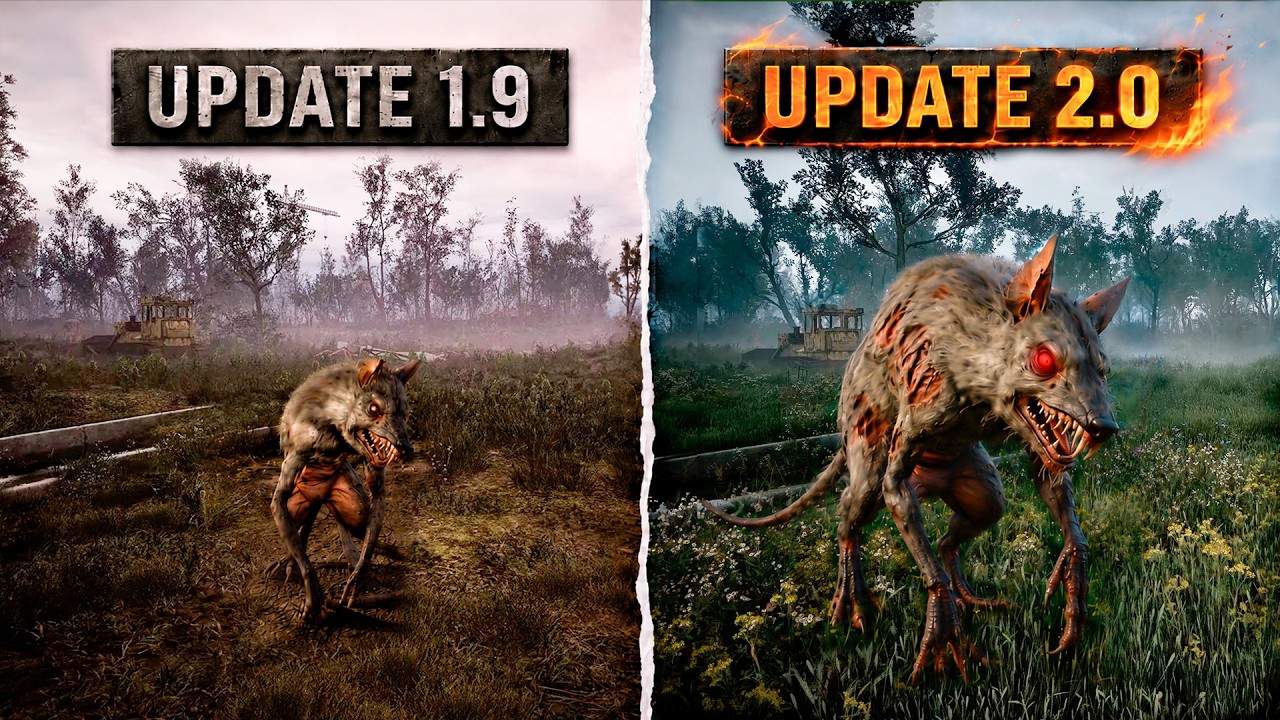 UPDATE 2.0 СИЛЬНО МЕНЯЕТ STALKER 2! GSC ПОКАЗАЛИ ВСЕ ИЗМЕНЕНИЯ