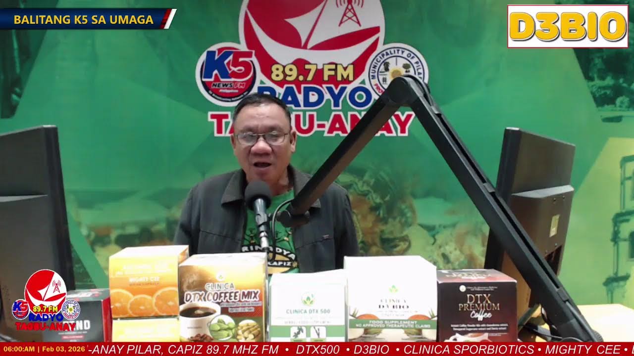 BALITANG K5 SA UMAGA with Jubert Lago |  4:30 AM - 6:00 AM | February 3, 2026