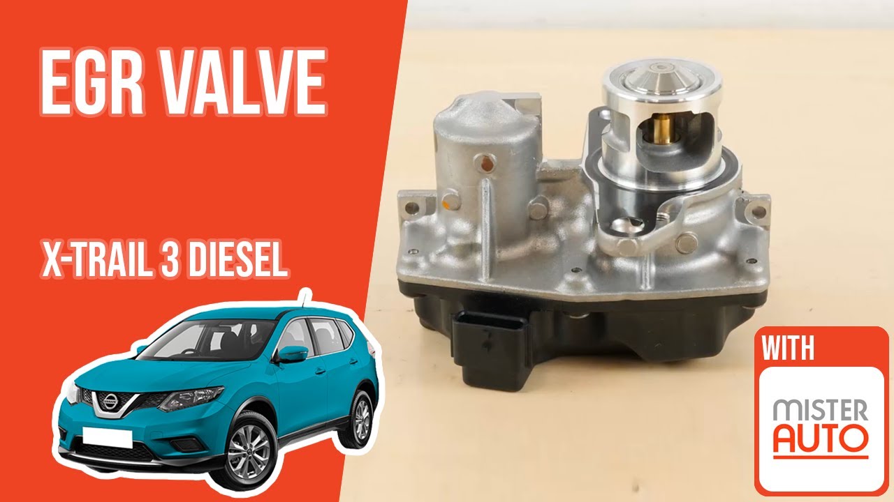 How to replace the EGR valve X-Trail mk3 1.6 dCi ♻️