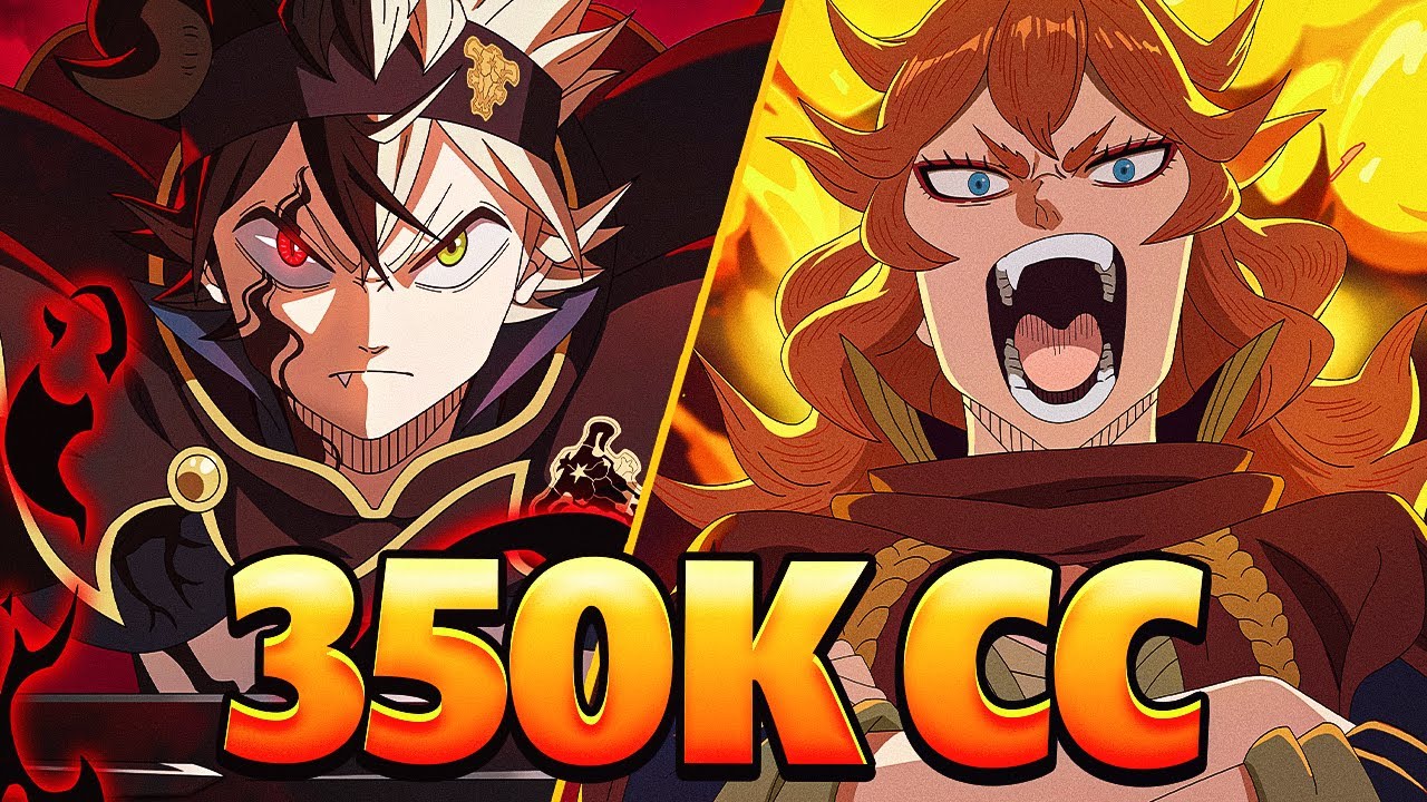 This 350K CC Mereoleona & Black Asta Team is POWERFUL! | Black Clover Mobile