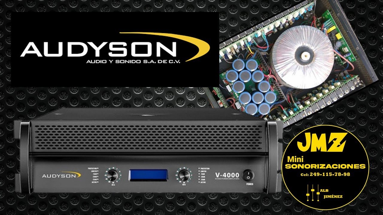 AUDYSON V4000 AMPLIFICADOR
