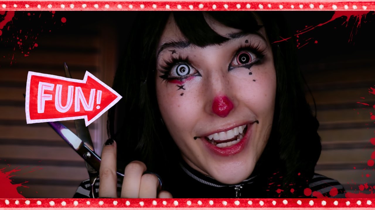 ASMR 🎪 Unhinged Clown Girl Wants to Touch Your Face a̶n̶d̶ ̶e̶a̶t̶ ̶y̶o̶u̶r̶ ̶f̶l̶e̶s̶h̶   🤡