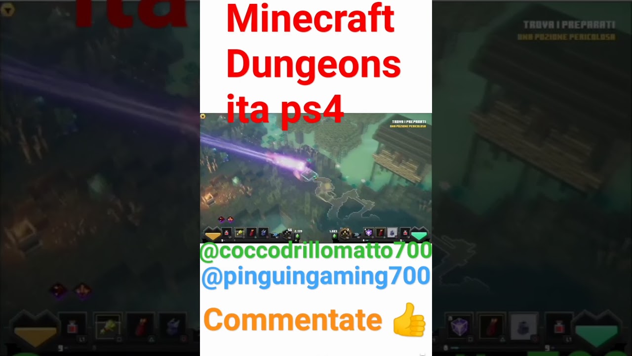 Minecraft Dungeons ita ps4 