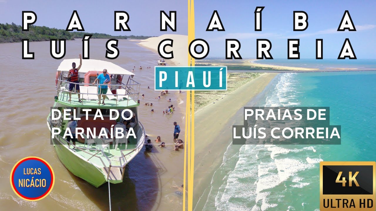 CONHECI O LITORAL DO PIAUÍ! Delta do Parnaíba + Praias de Luís Correia (com preços) | 4K