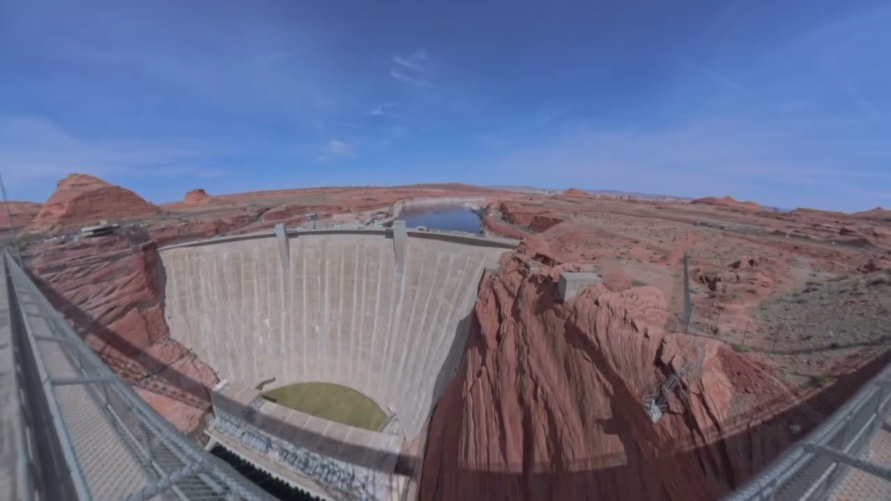 Glen Canyon Dam.April 08 2025