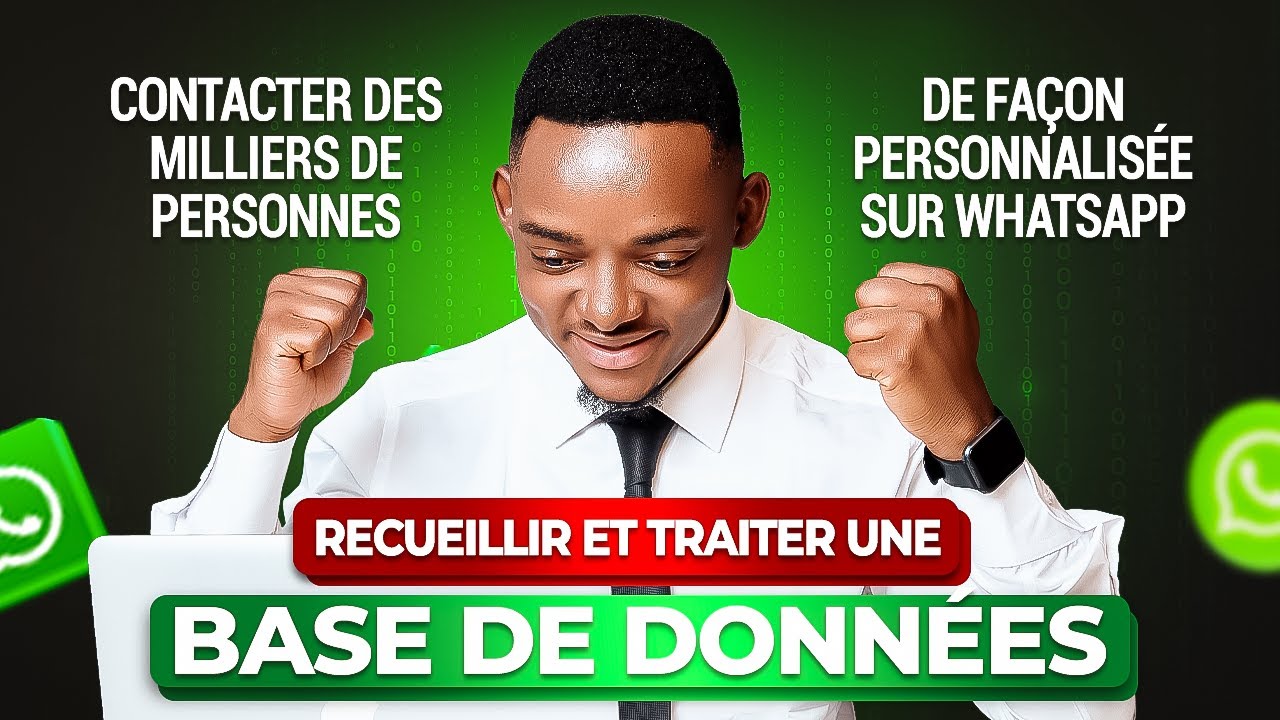 🖥️ Contacter des milliers de personnes de façon personnalisée sur WhatsApp !