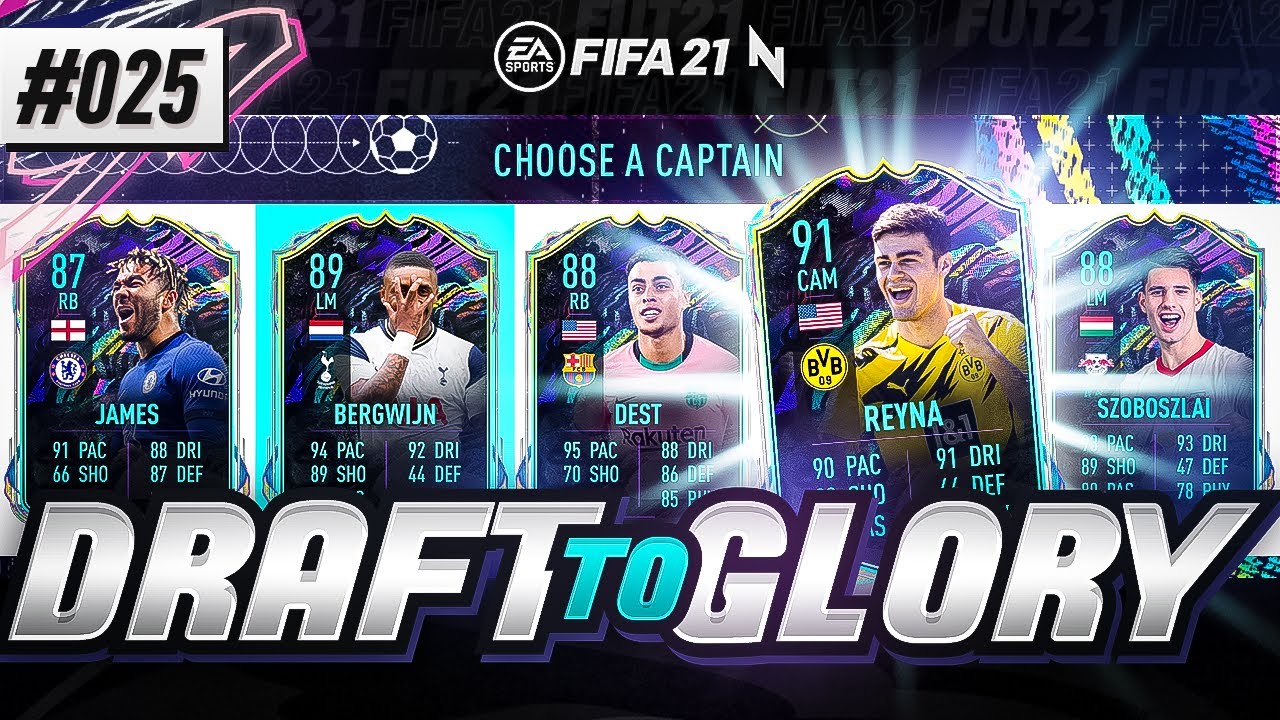 FUTURE STARS IN DRAFT!! - #FIFA21 - ULTIMATE TEAM DRAFT TO GLORY #25