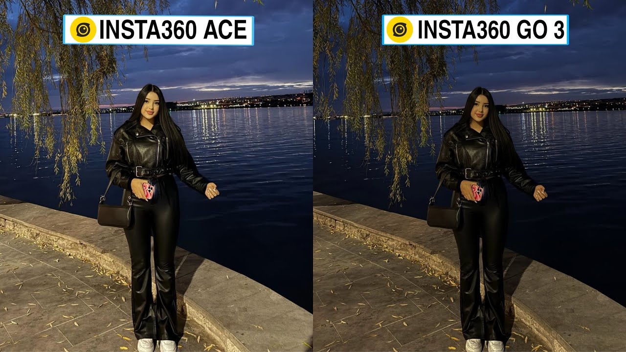 Insta360 Ace Pro Vs Insta360 Go 3 low light Camera Test
