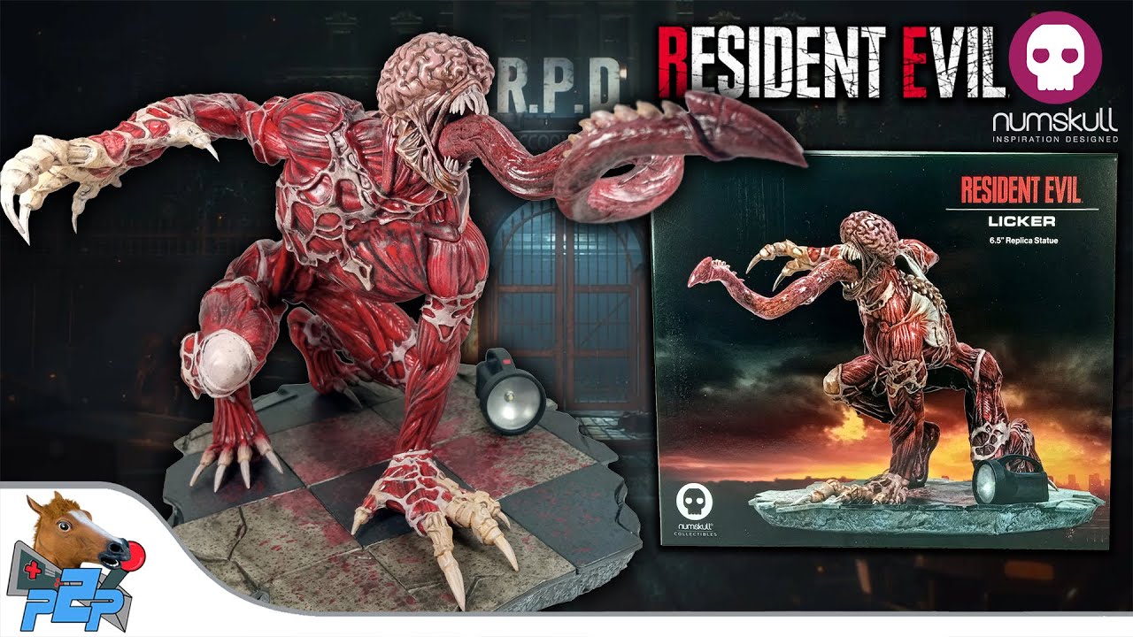 ☣️ Resident Evil ☣️ Estatuilla Licker de Numskull - Review -