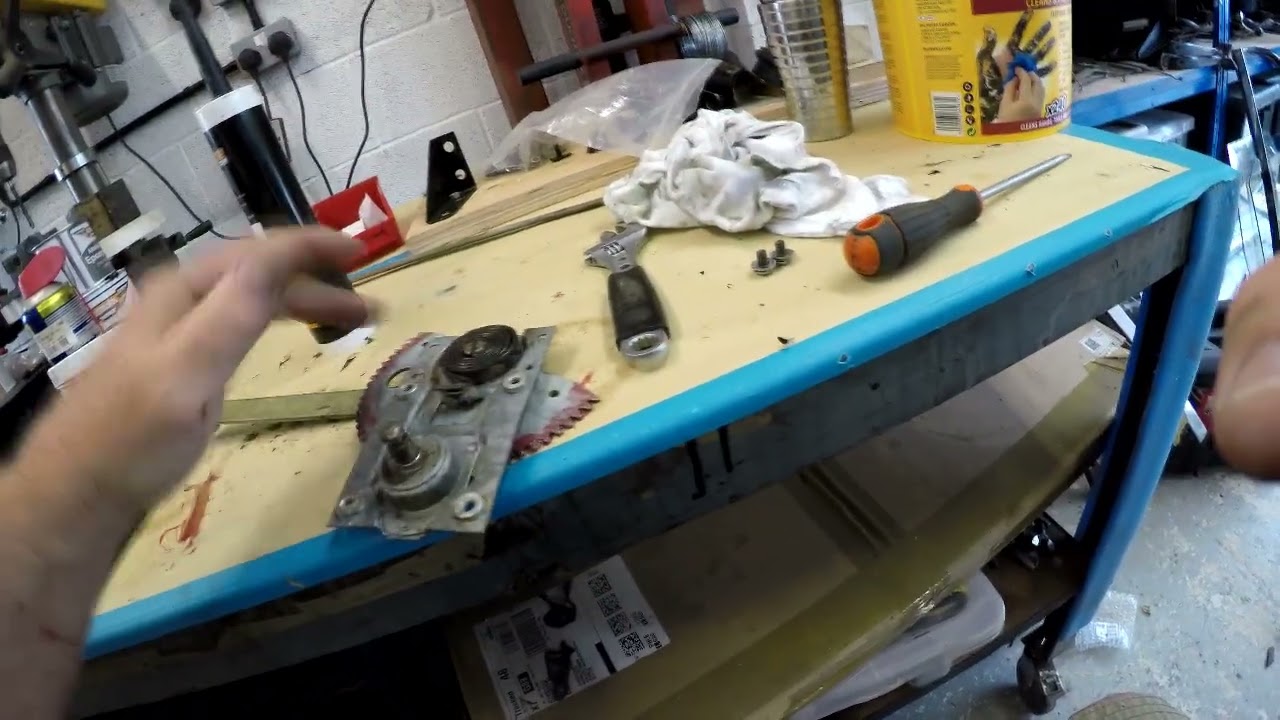 Rover P5b Coupe  Rear Door fit out and window frame shimming.
