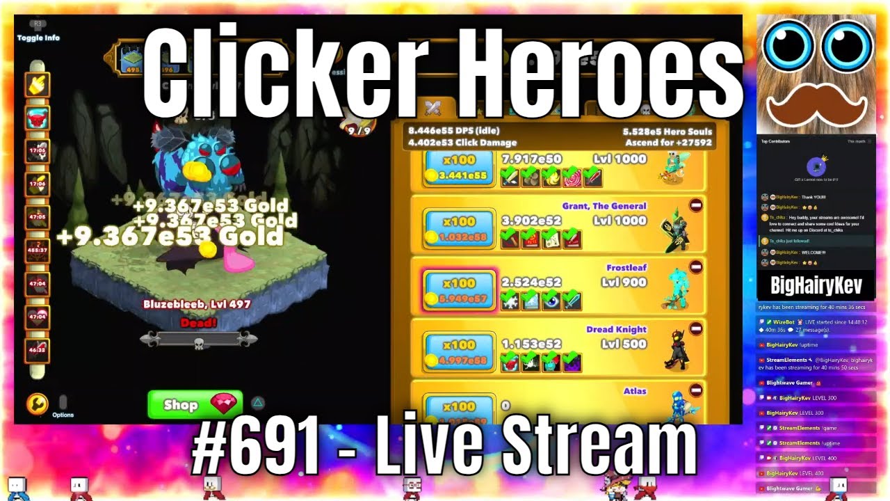 Clicker Heroes #691 - Live Stream