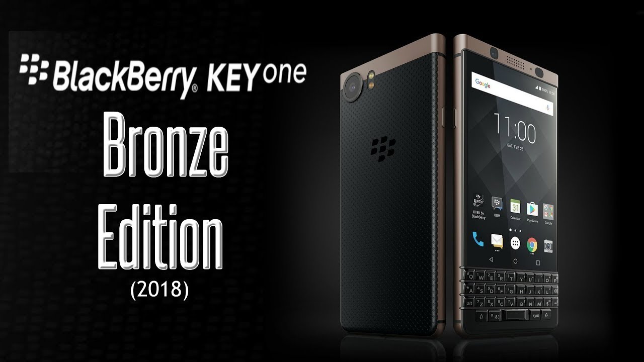 BlackBerry KEYone BRONZE 2018 First LOOK!!!