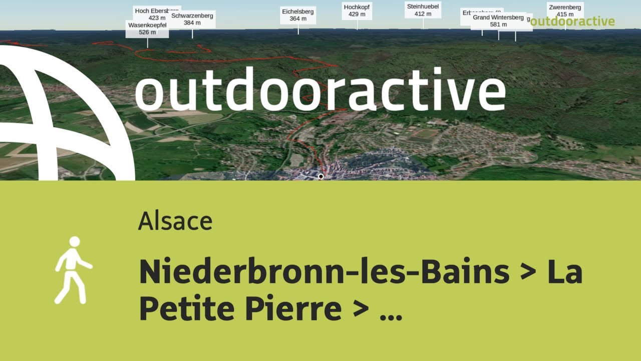 Niederbronn-les-Bains ▶ La Petite Pierre ▶ Saverne ▶ Wangenbourg-Engenthal