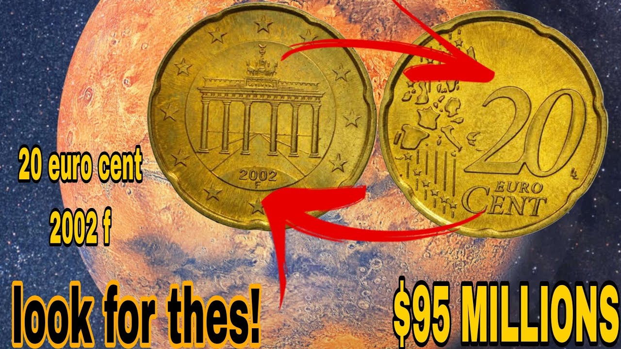 Germany 20 Euro Cent 2002 coins worth up to $100,000 Rare 20 Euro Cent Coins worth money!
