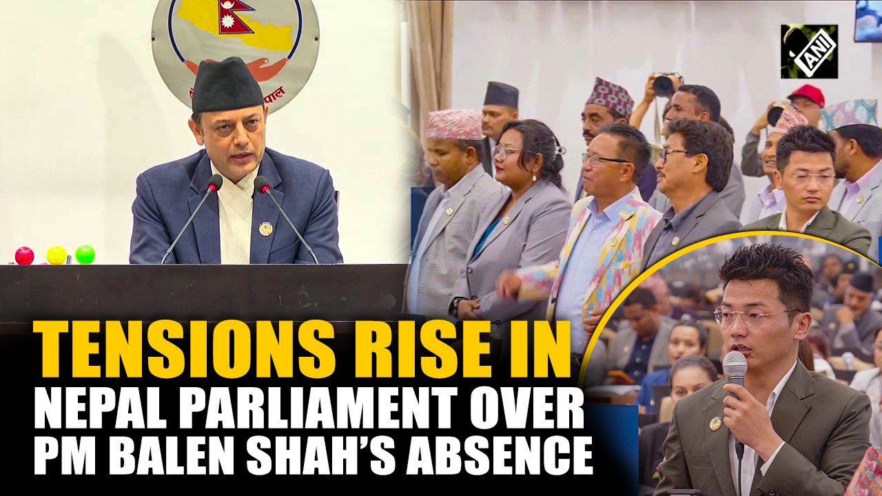 Political Tensions escalate in Nepal as PM Balendra Shah avoids Parliament  Session