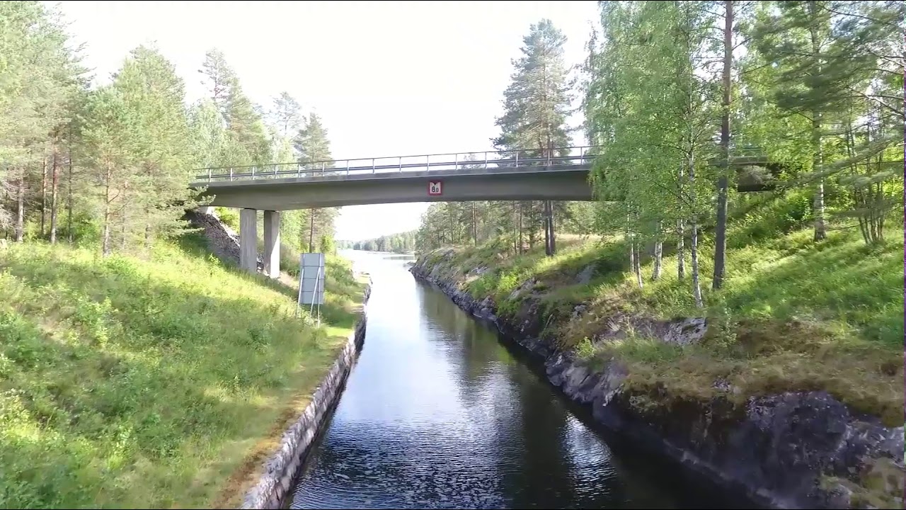 Varkaantaipaleen kanava ilmakuva