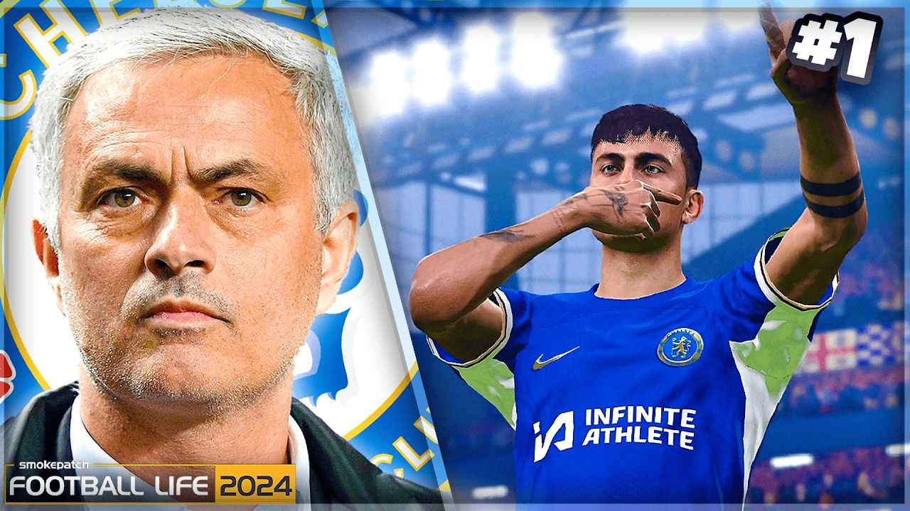 MOURINHO TO SAVE CHELSEA... 👀| Chelsea | Football Life 2024 | Master League | #1