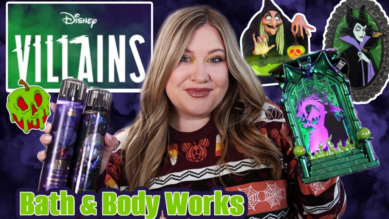 BATH & BODY WORKS DISNEY VILLAINS COLLECTION IS HERE!