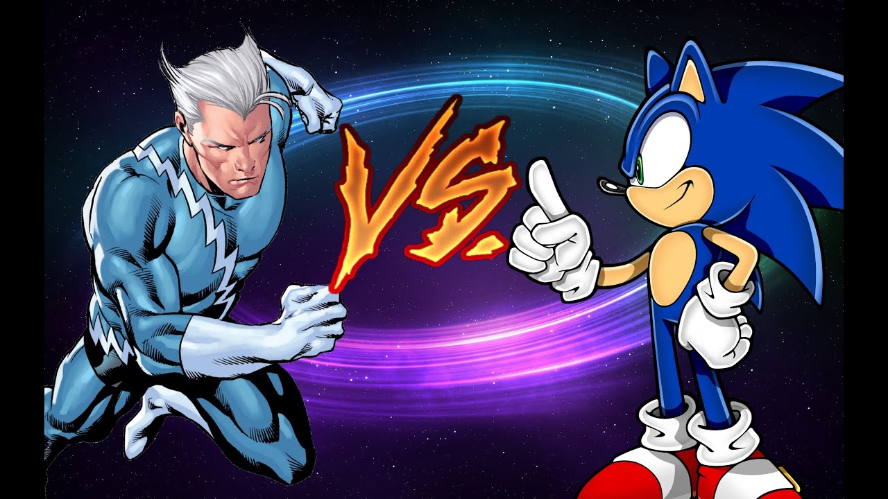【RANDOM BATTLE】 Quicksilver vs. Sonic the Hedgehog