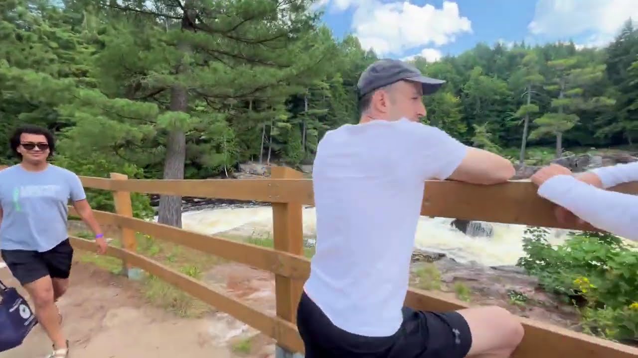 Hidden Gem Near Montreal! 🌊 Rawdon Beach & Waterfall Adventure | Day Trip Paradise 🇨🇦