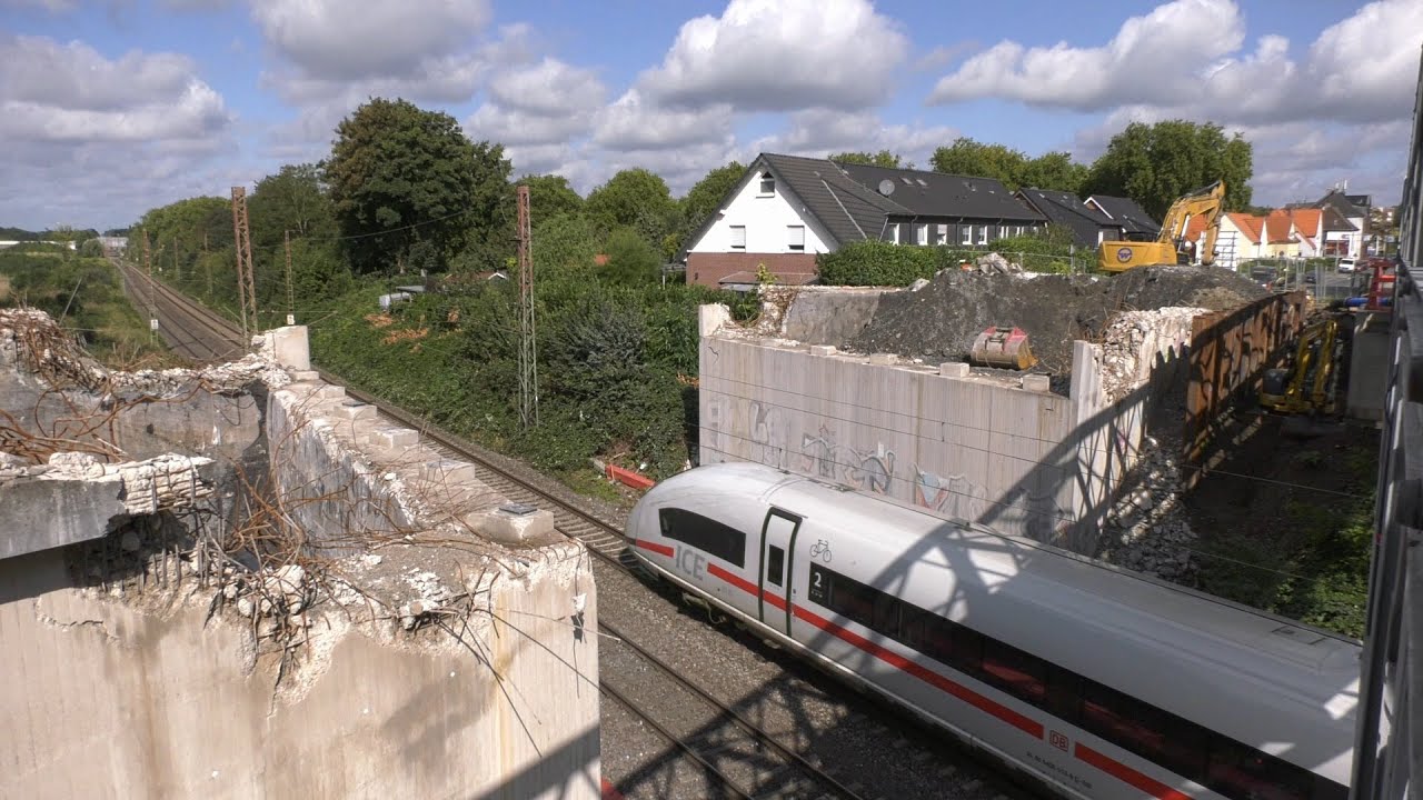 Ausbaustrecke Oberhausen-Emmerich (BETUWE) in Oberhausen - Teil 10 - Umbau 2025 - 1