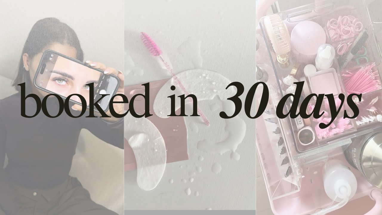 How to Get Fully Booked as a Lash Artist in 30 Days (Fix These 6 Mistakes)