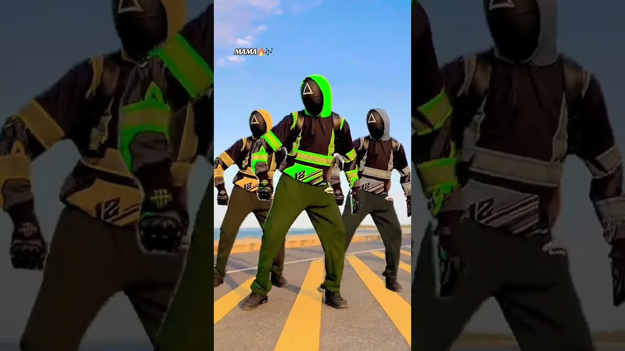 Maaaaaamaaa🔥🔋Squid game boys #amapianodancechallenge #piano