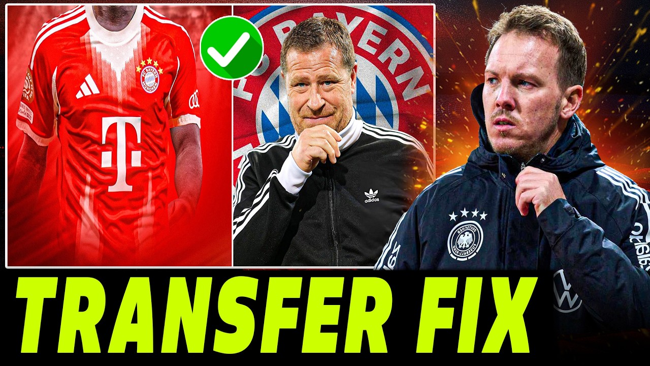 BAYERN MACHT TRANSFER PERFEKT - NAGELSMANN DFB-KADER HAMMER | TRANSFER UPDATE