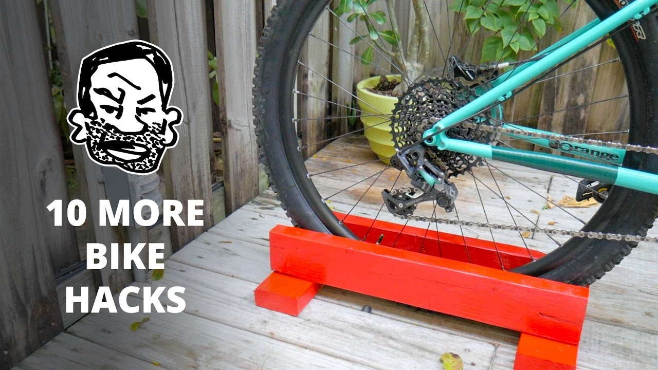 10 дополнительных велосипедных лайфхаков для горного велосипеда, BMX и шоссейного велосипеда