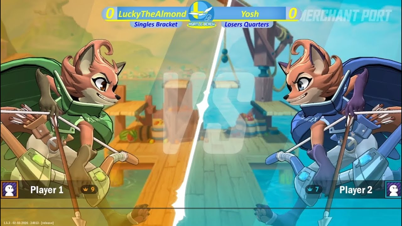 SocaSmash 165 Rivals 2 Singles: LuckyTheAlmond (Fleet) vs Yosh (Fleet) Losers Quarters