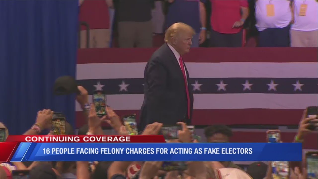 16 people facing felony charges for acting as fake electors