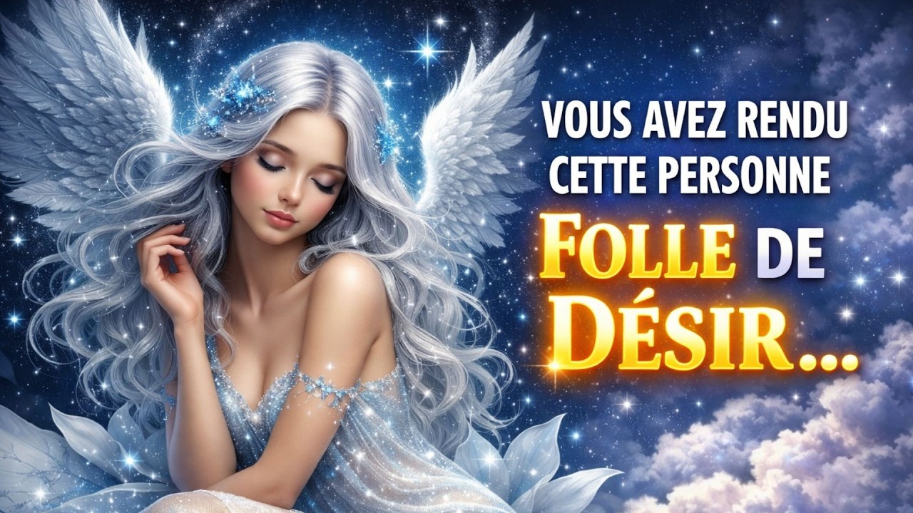 VOUS AVEZ RENDU CETTE PERSONNE FOLLE DE DÉSIR...