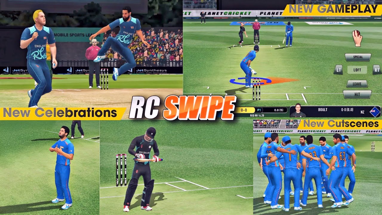 Real Cricket SWIPE Launched | First Gameplay | Ultra Graphics🔥