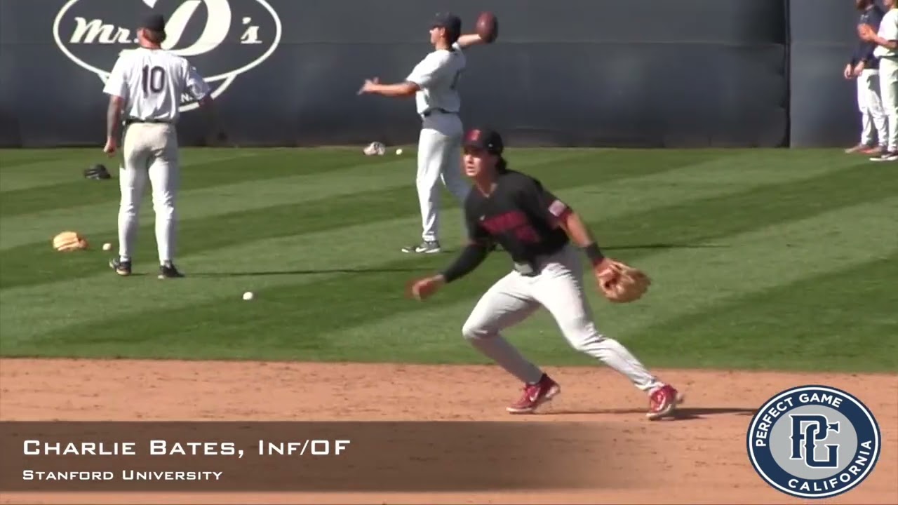 Charlie Bates Prospect Video, SS, Stanford University