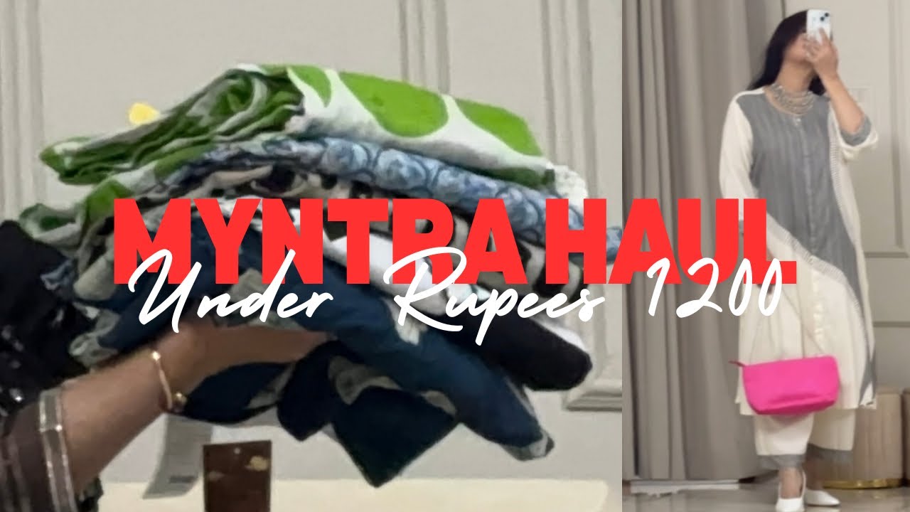 Best Myntra Haul Under ₹1200 | Kurta Sets,Coord Sets,Women Clothes,Office Outfits| thatexclusivara