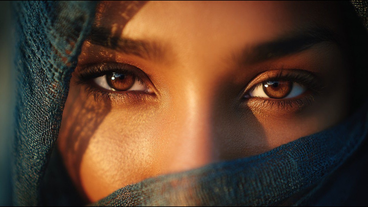 Never have I seen such eyes