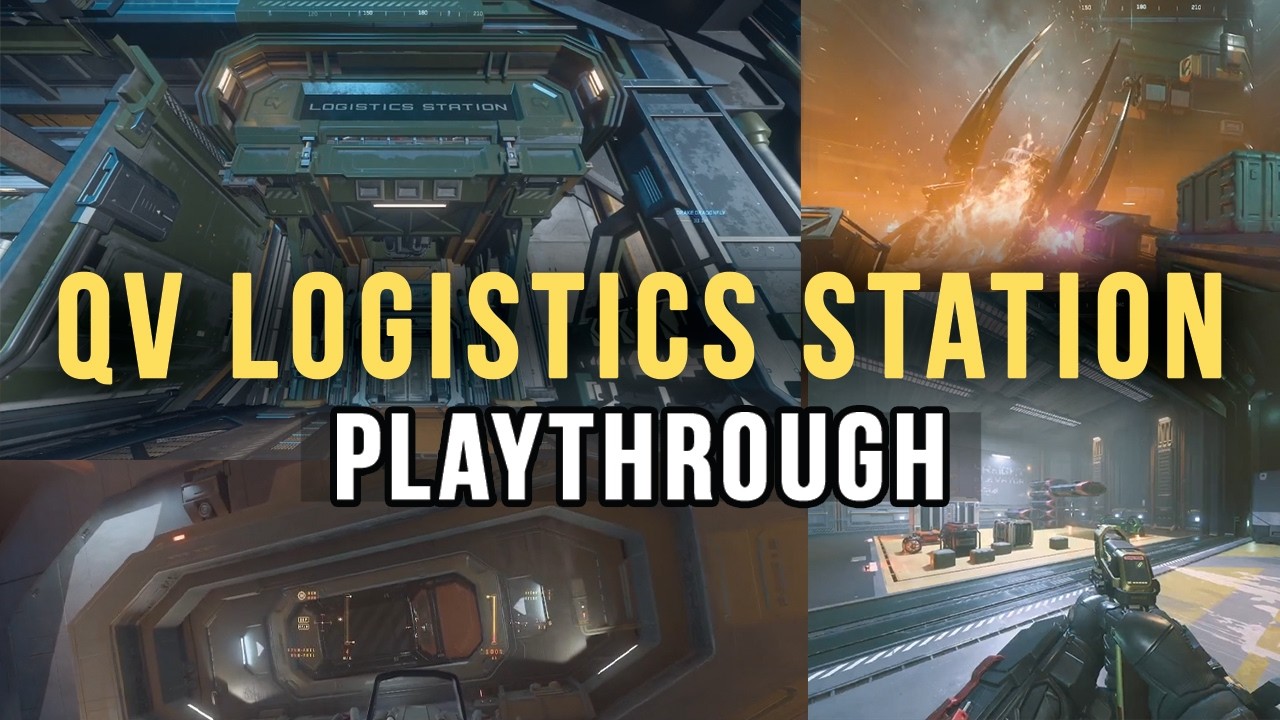 Star Citizen QV Station playthrough - 4.4 LIVE solo run