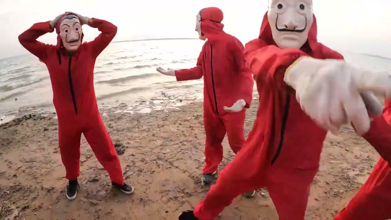 PARKOUR MONEY HEIST vs POLICE real life action ( BELLA CIAO REMIX ) LIVE ACTION STORY 7