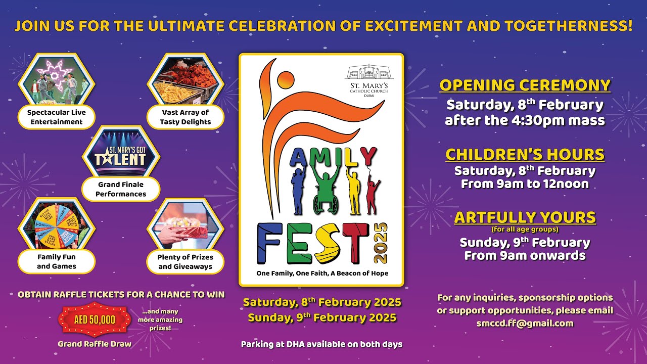St. Mary's Dubai Parish Fest 2025 (Day 1)