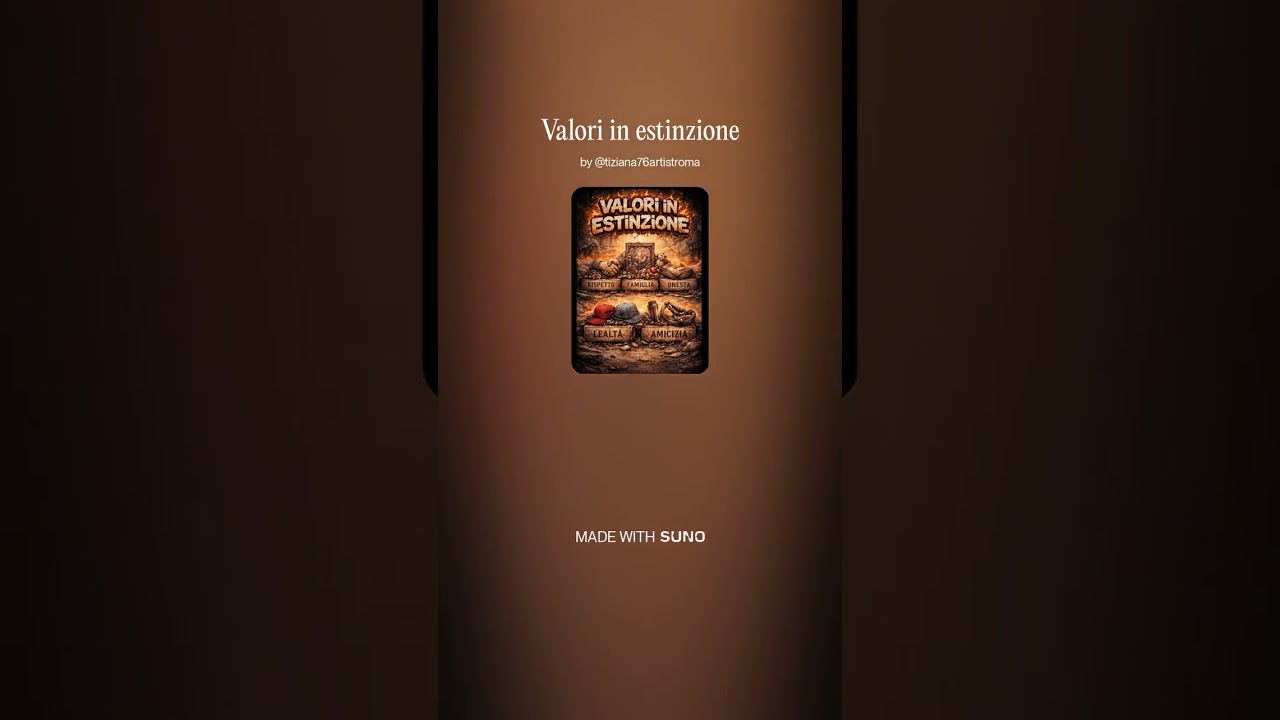 Valori in estinzione