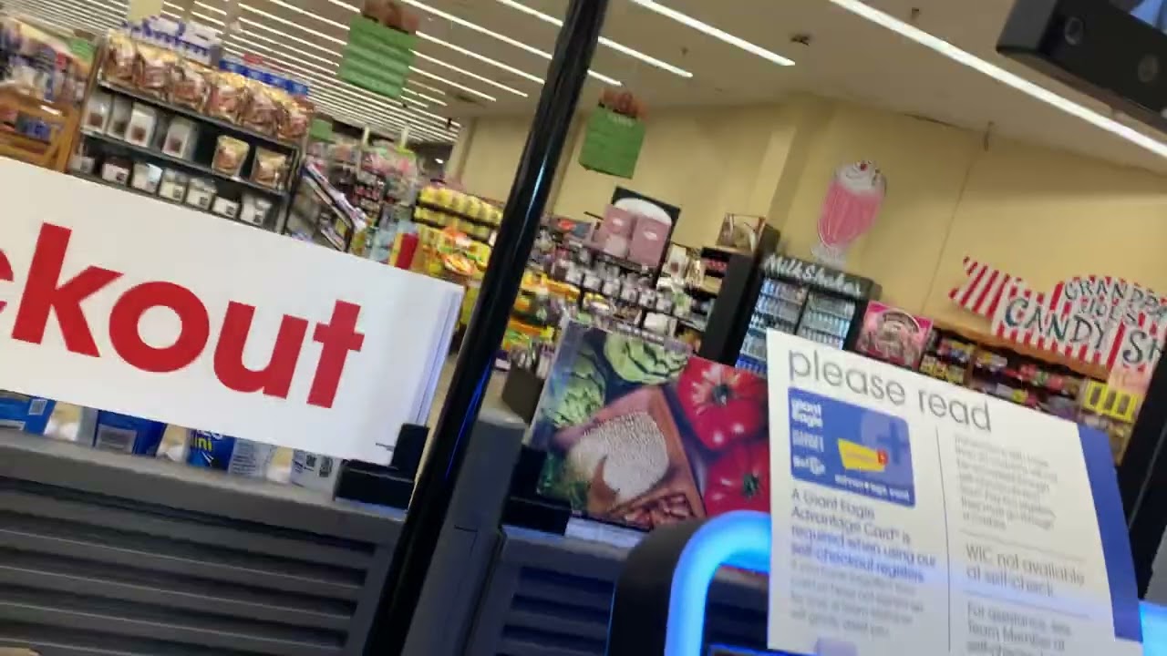 New! Toshiba self checkout at market district Oxford drive bethel park pa