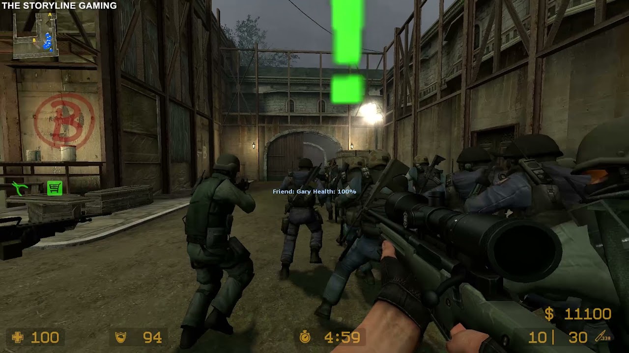 Counter Strike : Source - Storm - Gameplay 