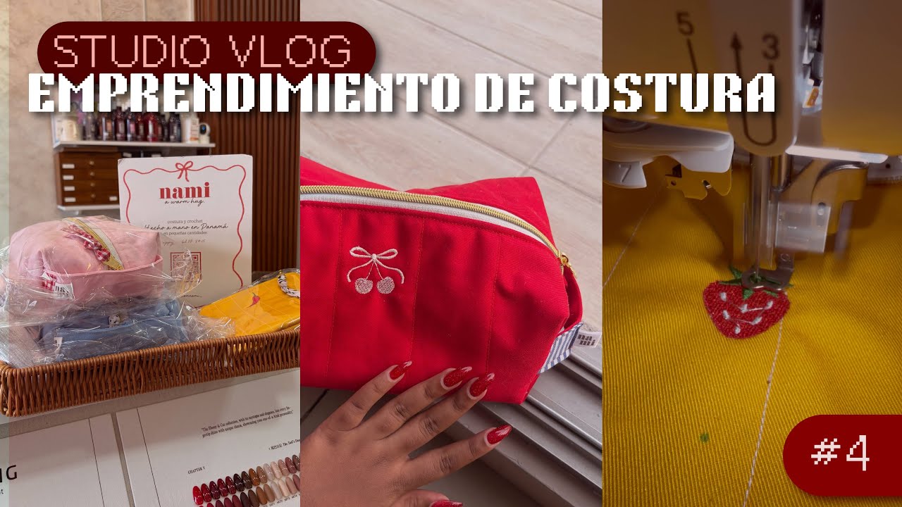 studio vlog 🧵productos nuevos, presión y pausas necesarias😮‍💨