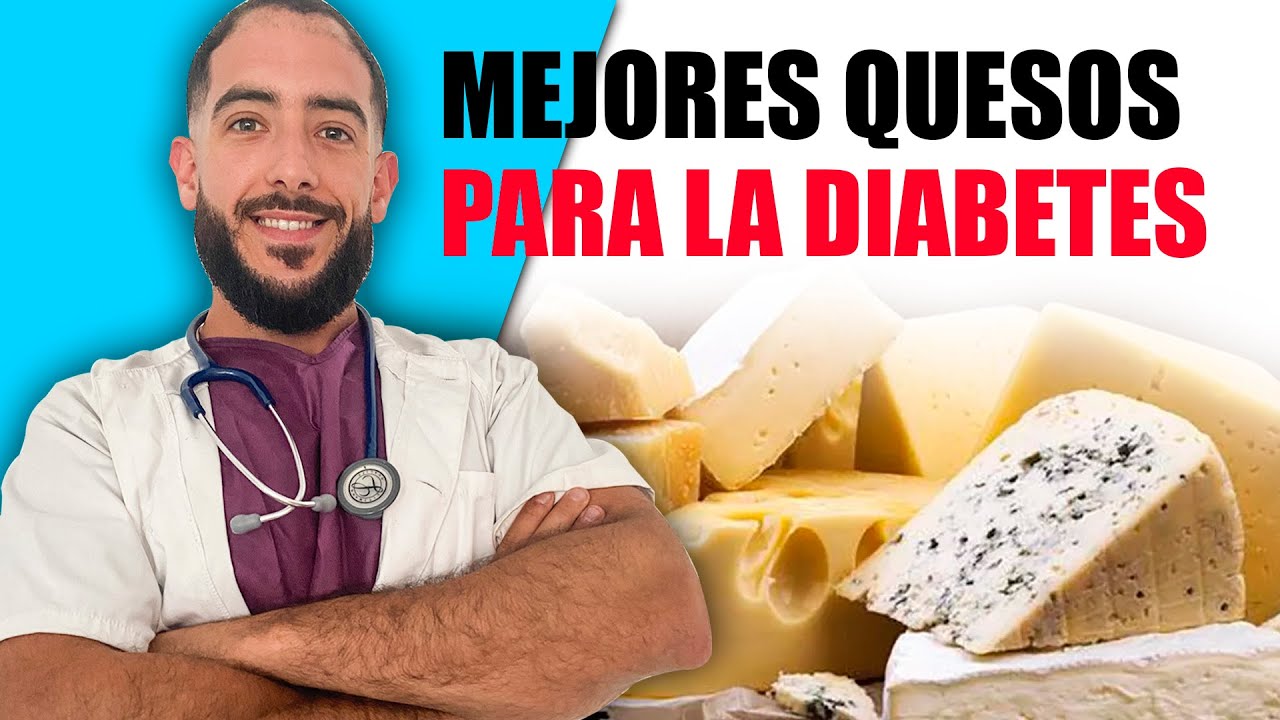5 *mejores* QUESOS para BAJAR la GLUCOSA alta en SANGRE y CONTROLAR la DIABETES