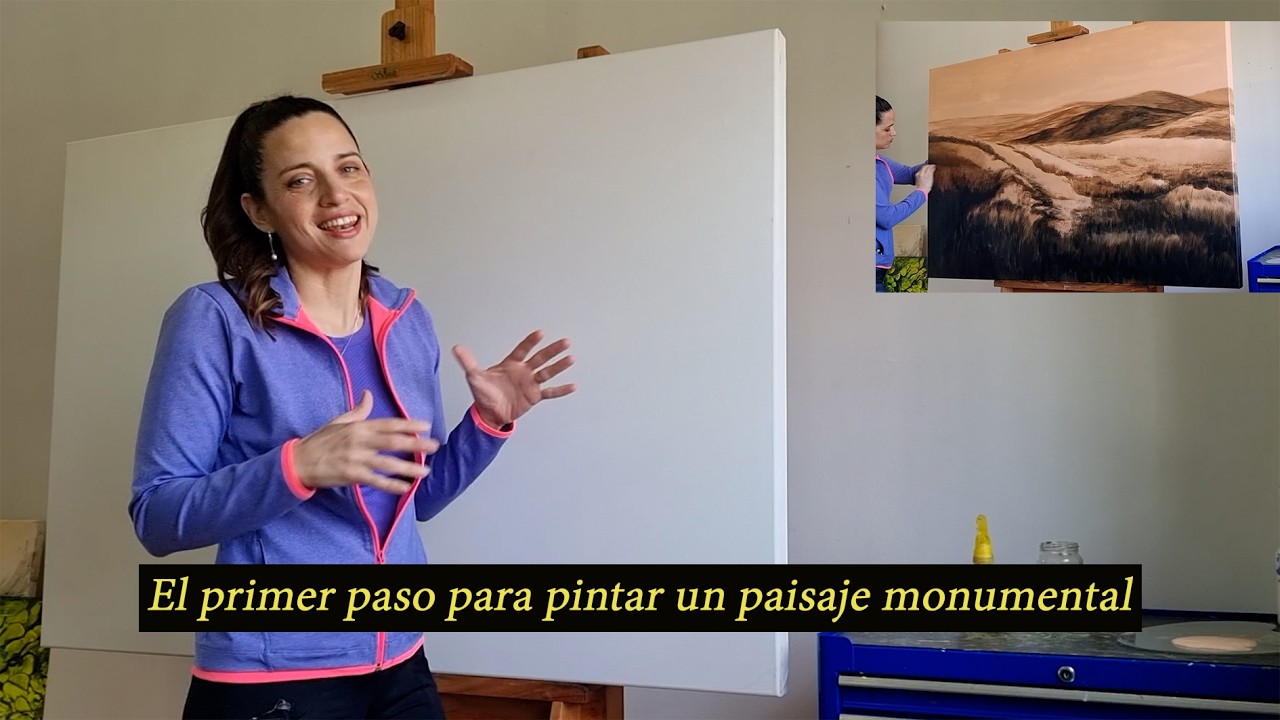 Cómo dominar un lienzo gigante | Método profesional de paisaje (Parte 1)